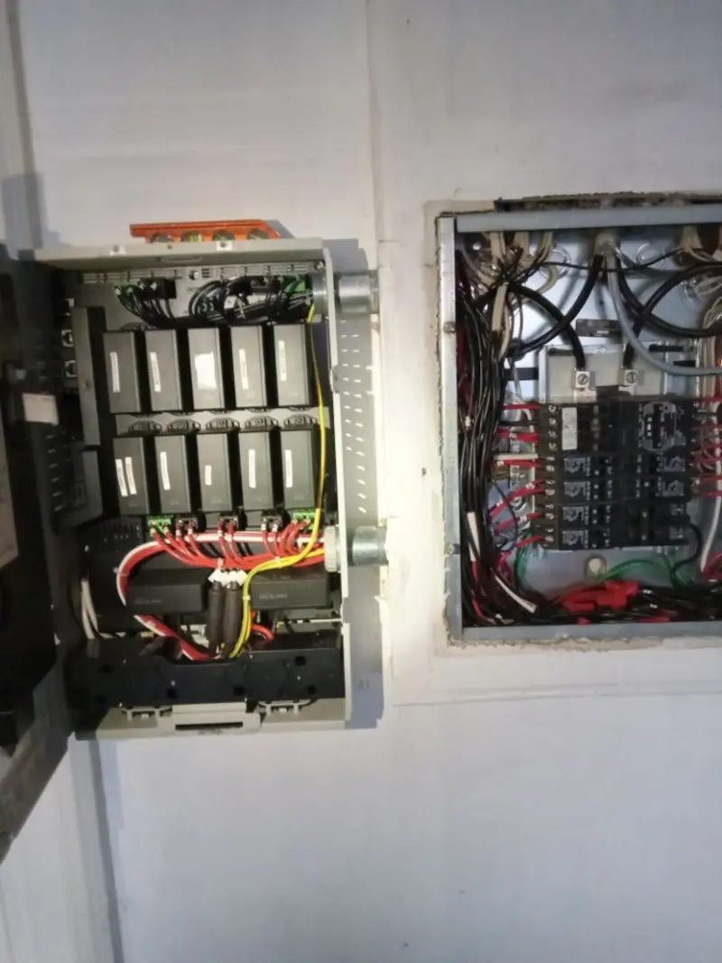 Electrical panel upgrade completed for Commercial Electrician Services in Creve Coeur